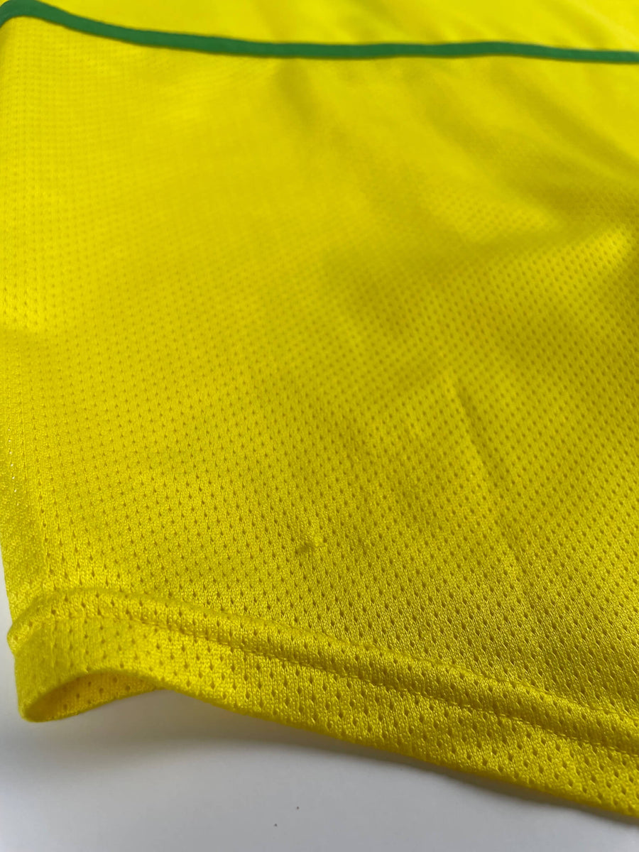 Brazil Home Shirt 2002/3 Ronaldo 9 (XL)