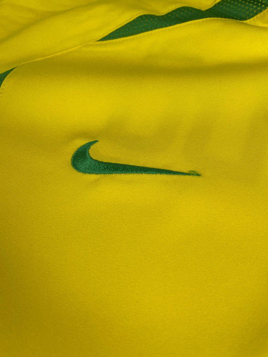 Brazil Home Shirt 2002/3 Ronaldo 9 (XL)