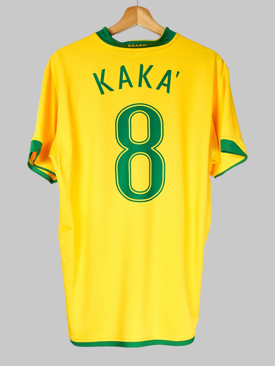 Brazil Home Shirt 2006/7 Kaka 8 (M)