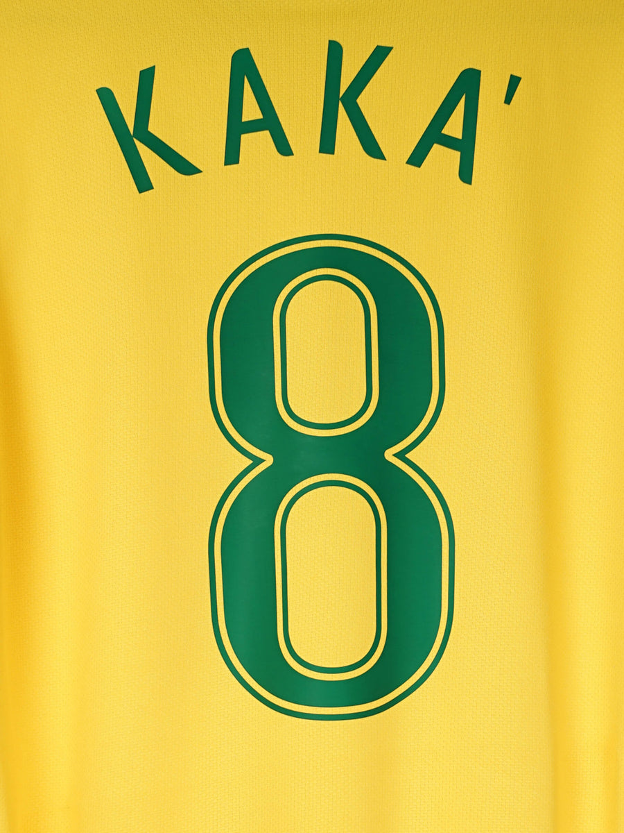 Brazil Home Shirt 2006/7 Kaka 8 (M)