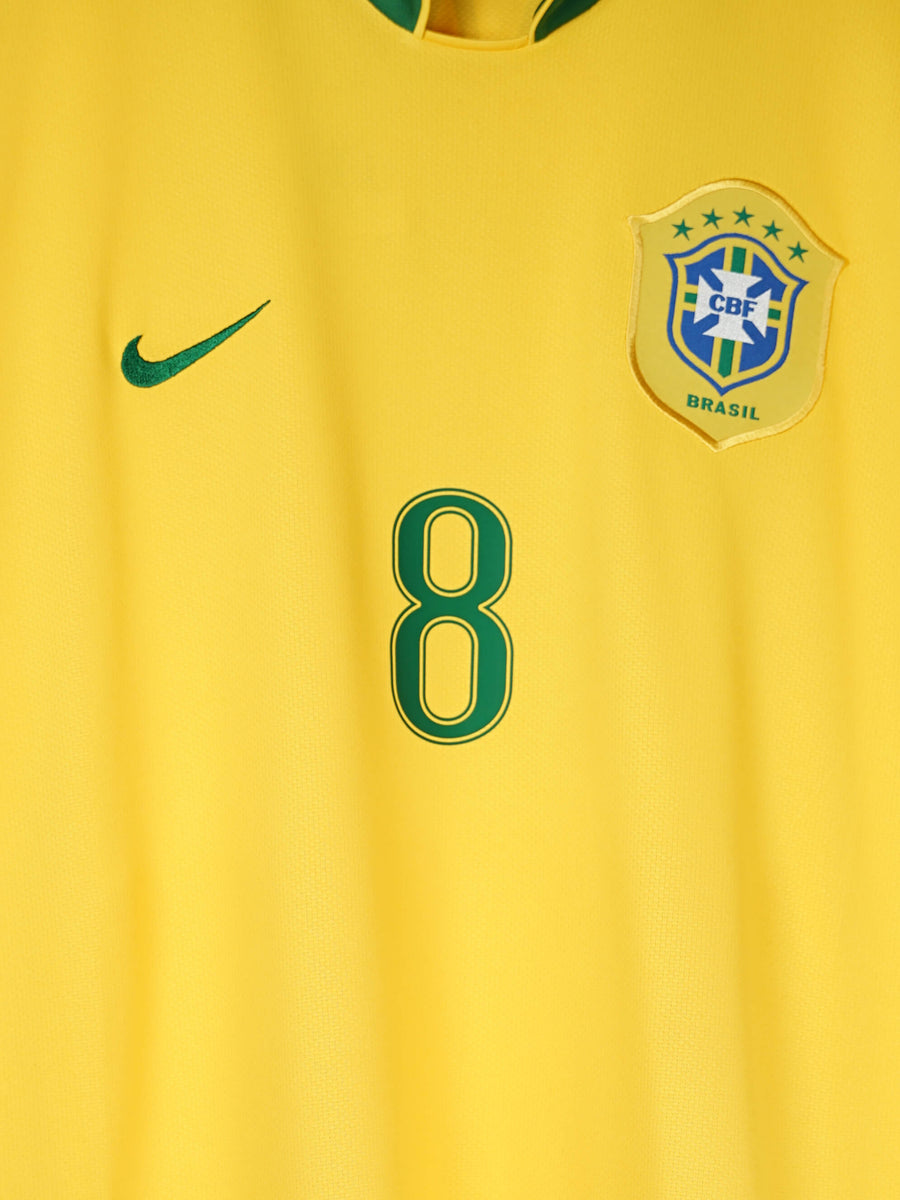 Brazil Home Shirt 2006/7 Kaka 8 (XL)