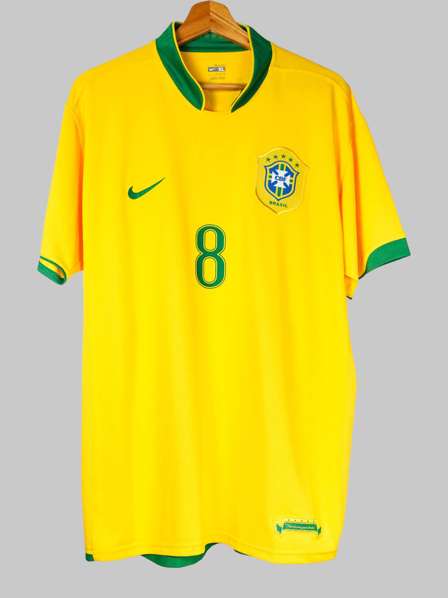 Brazil Home Shirt 2006/7 Kaka 8 (XL)