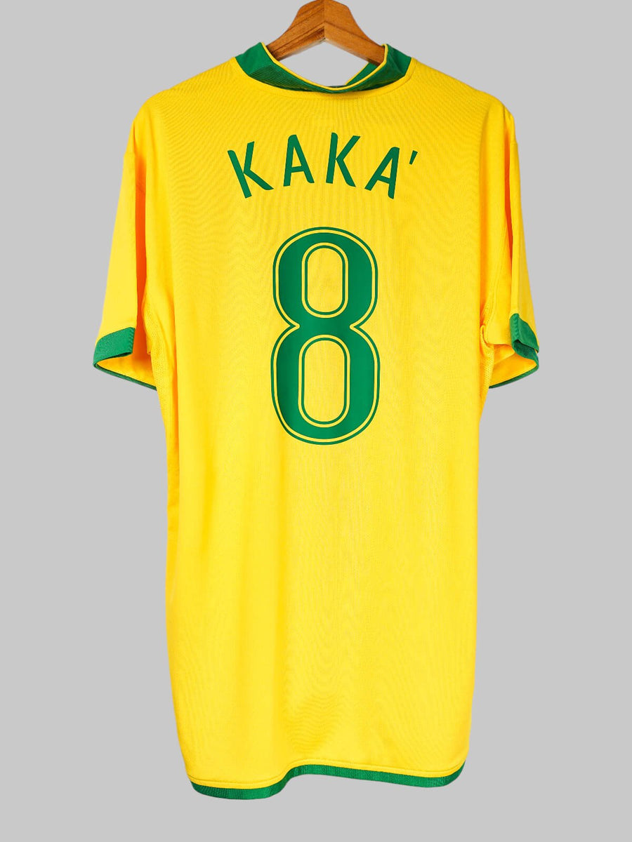 Brazil Home Shirt 2006/7 Kaka 8 (XL)