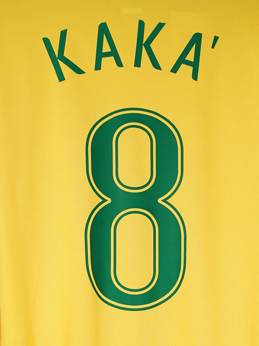 Brazil Home Shirt 2006/7 Kaka 8 (XL)