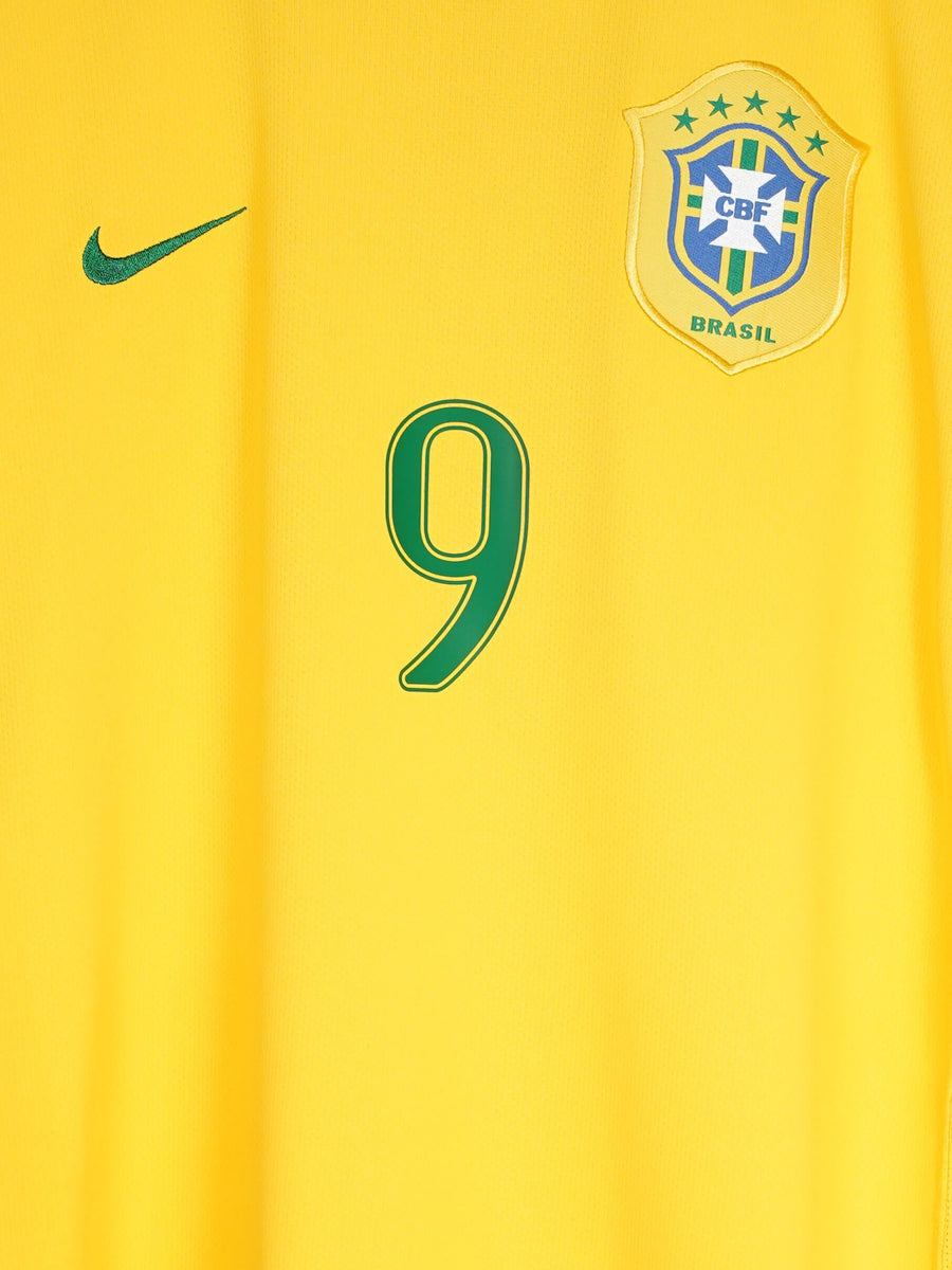 Brazil Home Shirt 2006/7 Ronaldo 9 (L)