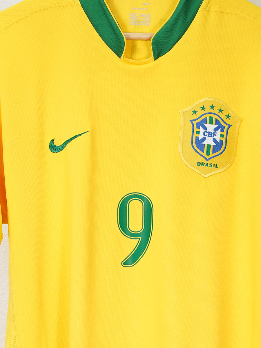 Brazil Home Shirt 2006/8 Ronaldo 9 (L)
