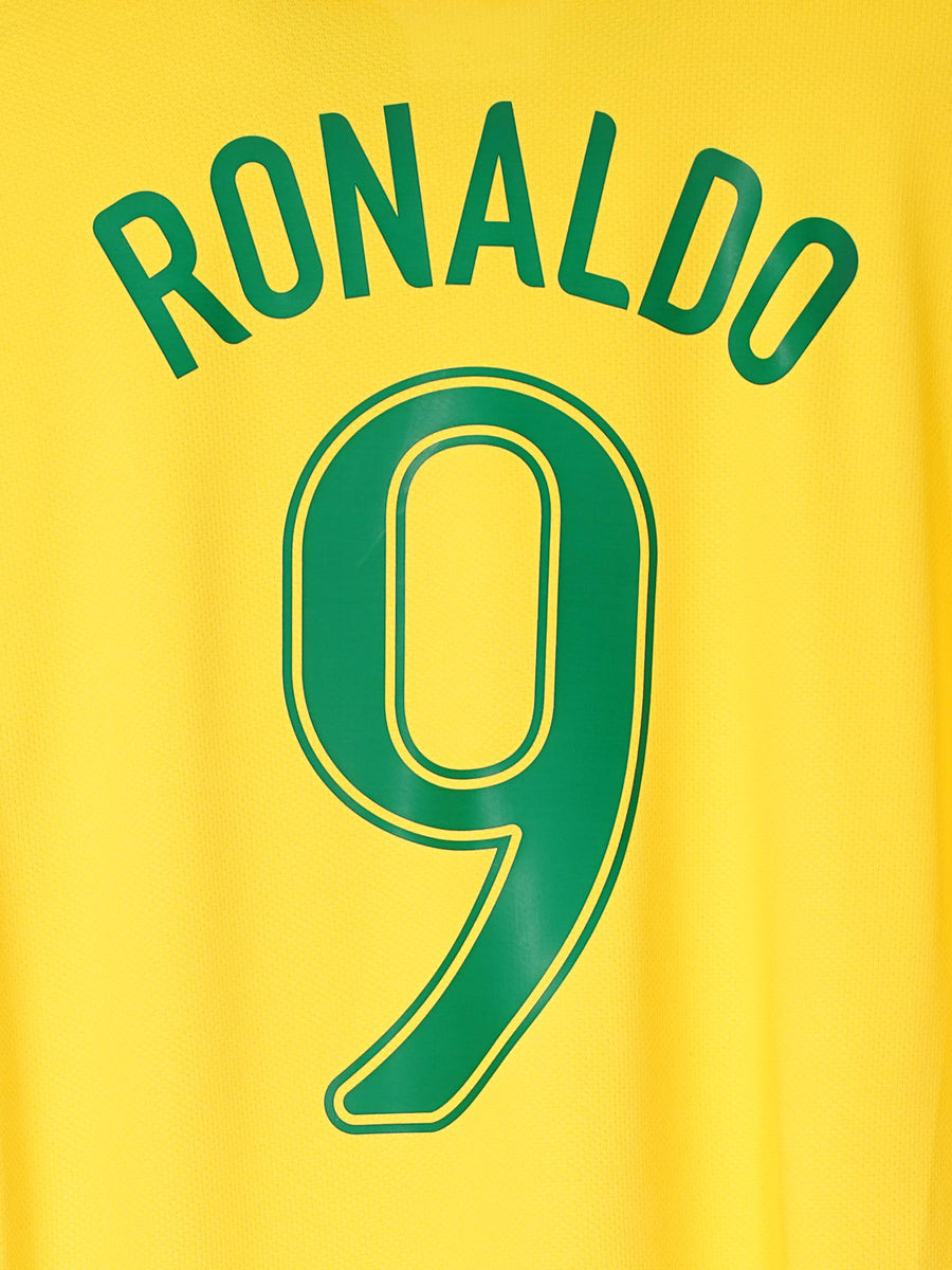 Brazil Home Shirt 2006/8 Ronaldo 9 (L)
