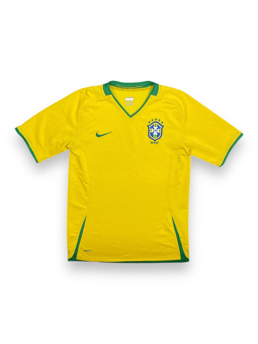 Brazil Home Shirt 2008/10 - 9/10 - XL Kids