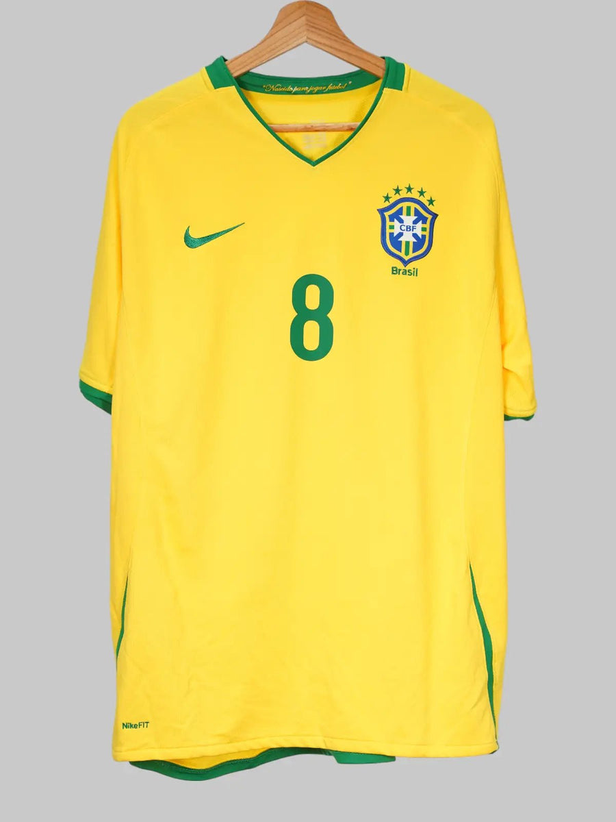 Brazil Home Shirt 2008/10 Kaka 8 (L)