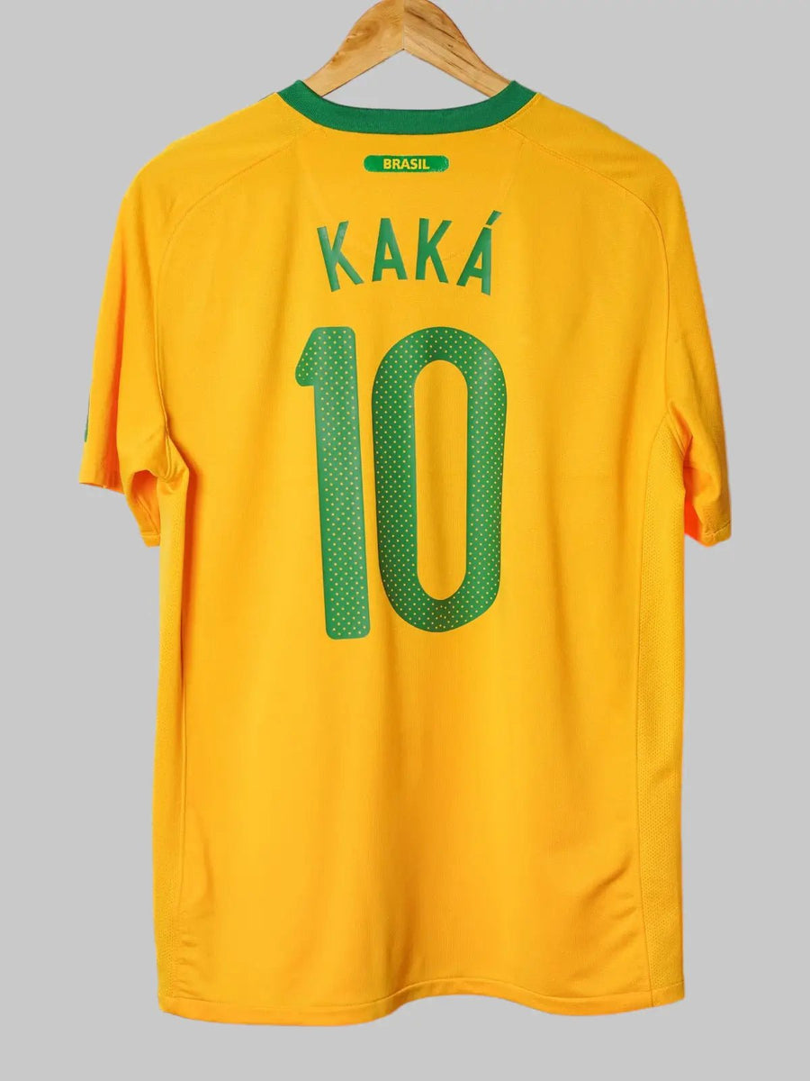 Brazil Home Shirt 2010/11 Kaka 10 (L)