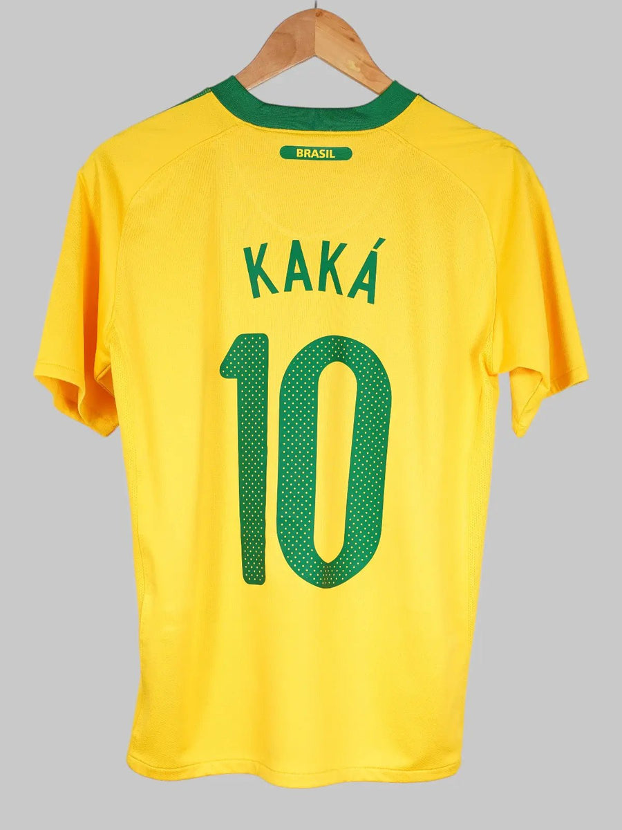 Brazil Home Shirt 2010/11 Kaka 10 (XL Kids)