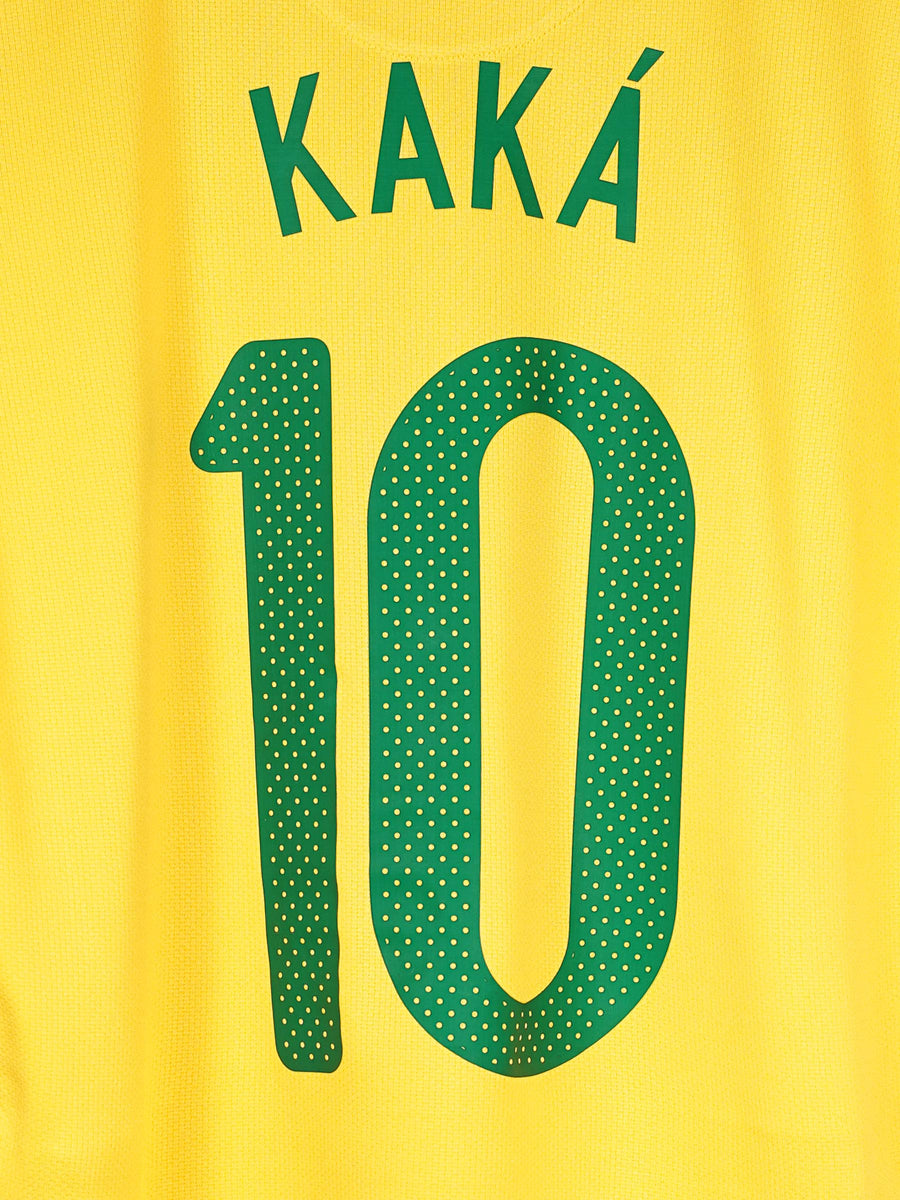 Brazil Home Shirt 2010/11 Kaka 10 (XL Kids)