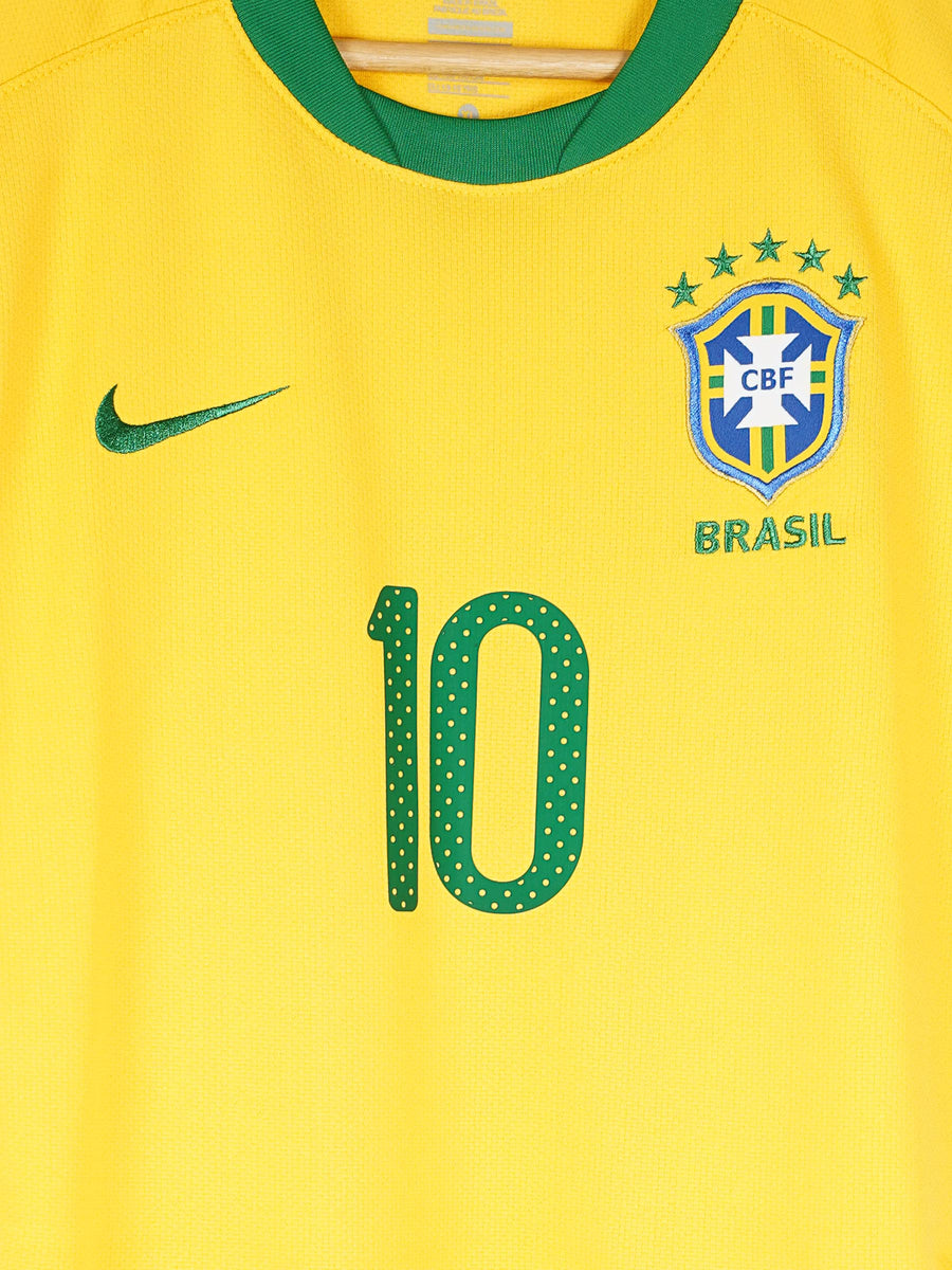 Brazil Home Shirt 2010/11 Kaka 10 (XL Kids)