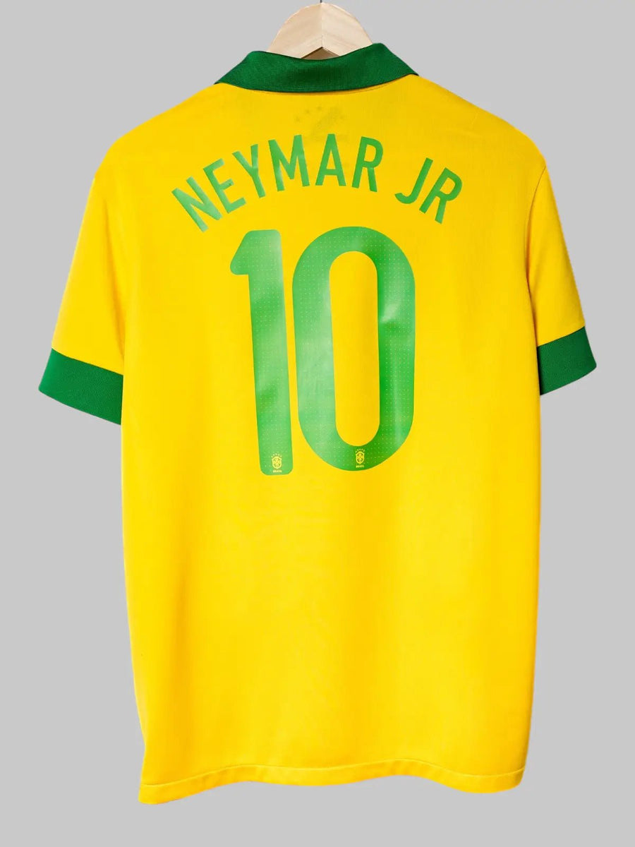 Brazil Home Shirt 2013/14 Neymar jr 10 (M)