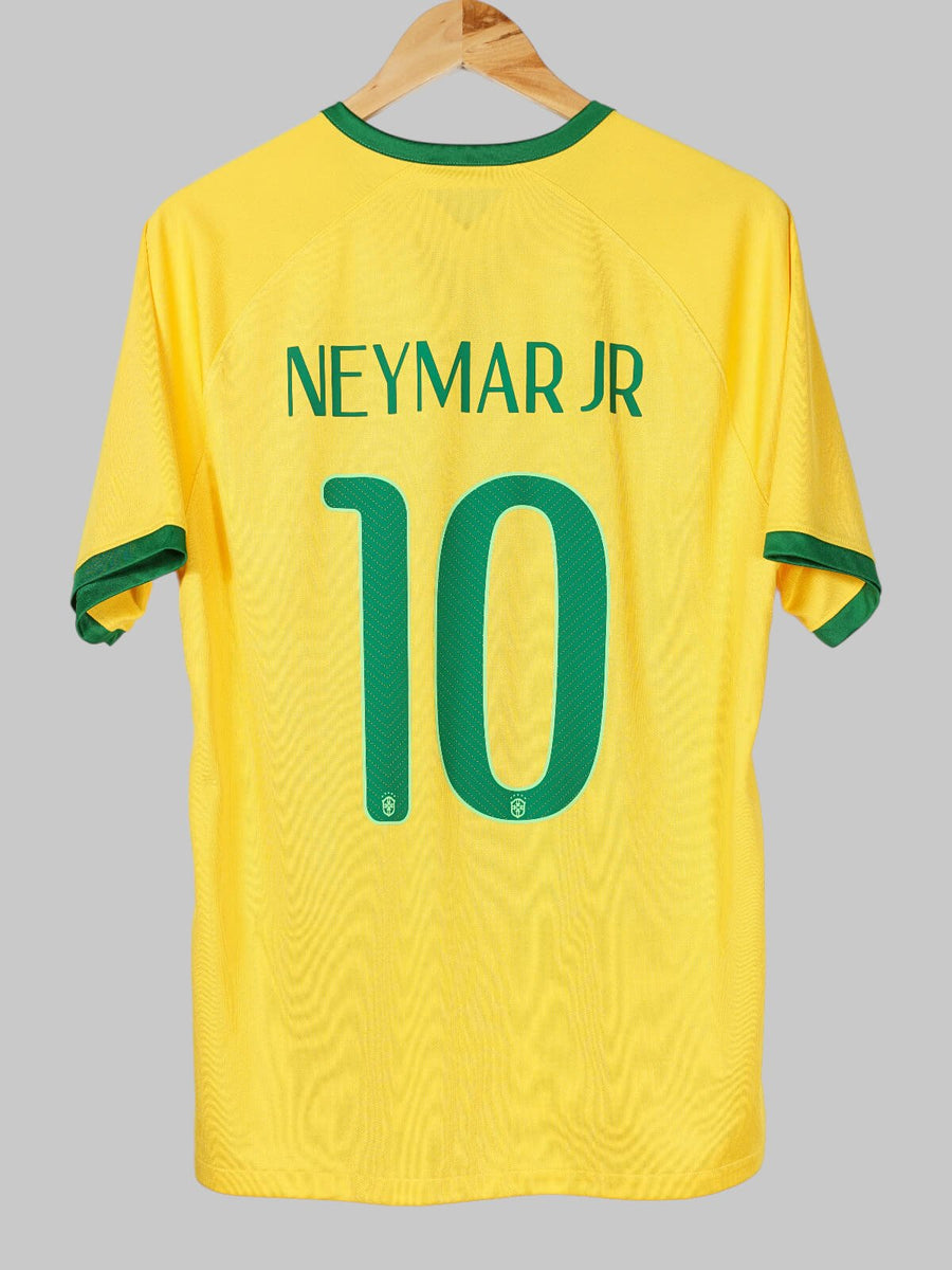 Brazil Home Shirt 2014/15 Neymar Jr #10 Neymar Jr #10 (L)