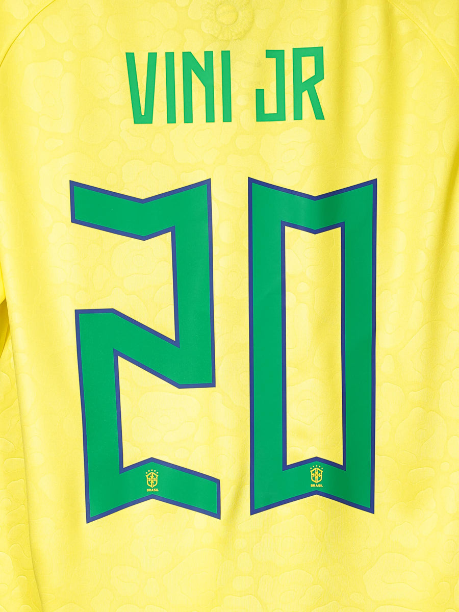 Brazil Home Shirt 2022/23 Vini Jr 20 (L)