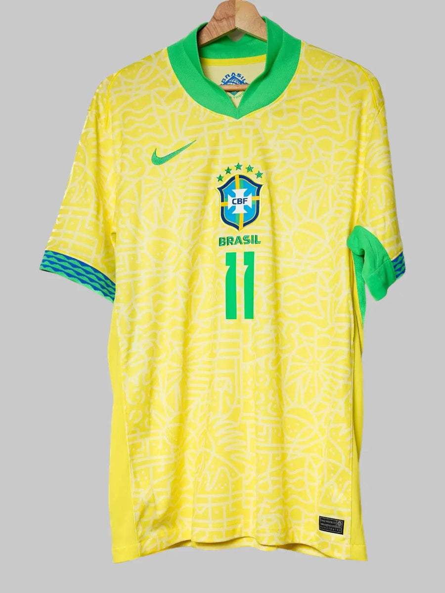 Brazil Home Shirt 2024/25 Raphinha 11 (L)