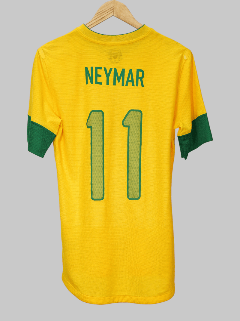 Brazil Home Shirt Player Issue 2012/13 Neymar 11 (L)