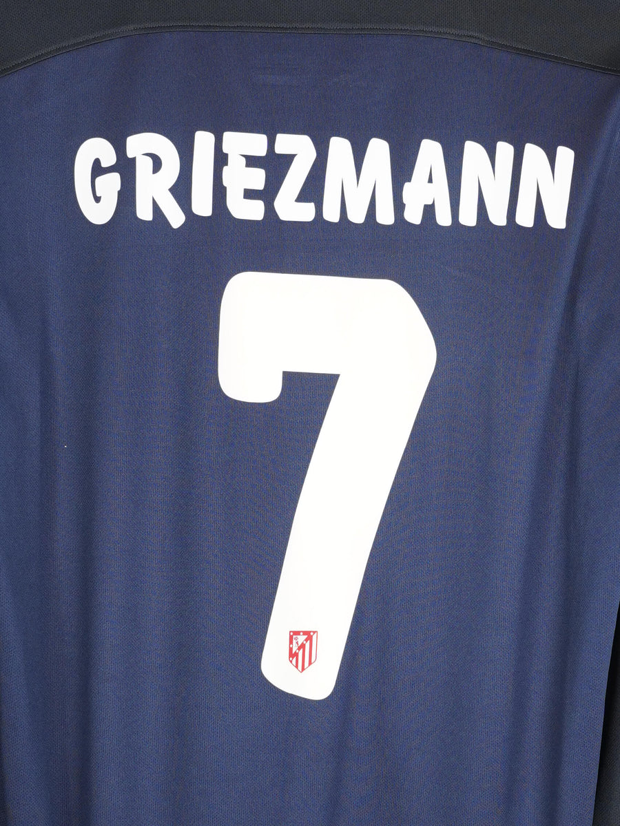 2015/16 Atletico Madrid #7 Griezmann #7 Away Shirt L/S Player Issue (L)
