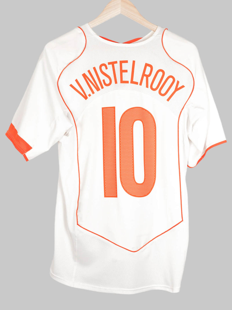2004/05 Netherlands V.Nistelrooy #10 Away Shirt (M)