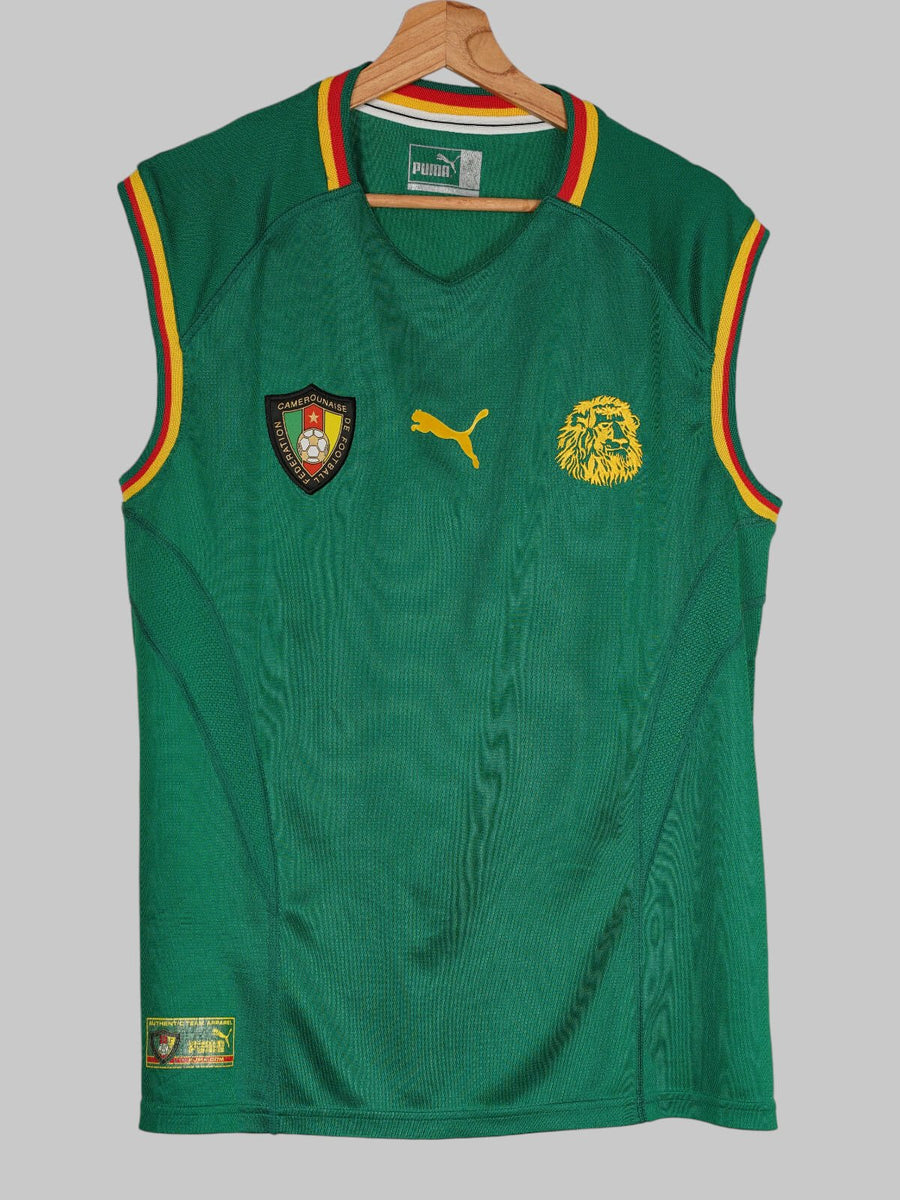 Cameroon Home Shirt 2002/3 (M)