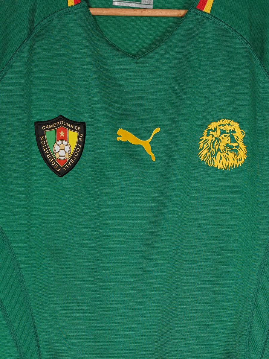 Cameroon Home Shirt 2002/3 (M)