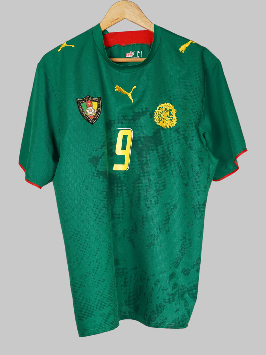 Cameroon Home Shirt 2006/8 Eto'o 9 (L)