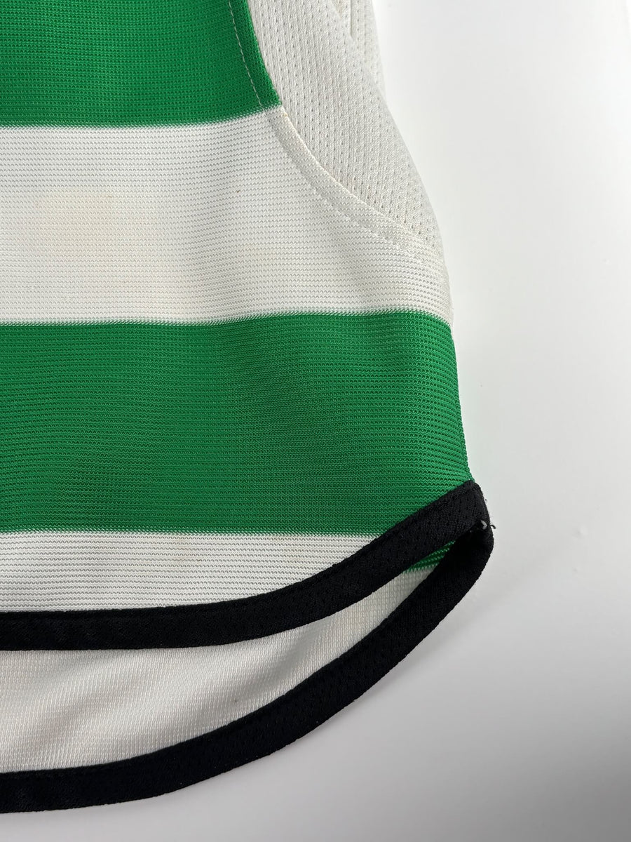 Celtic Home Shirt 2001/2 Larsson 7 (L)