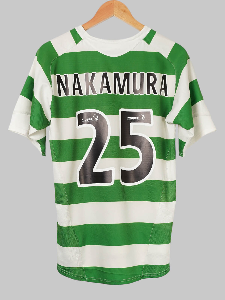 Celtic Home Shirt 2005/7 Nakamura 25 (M)