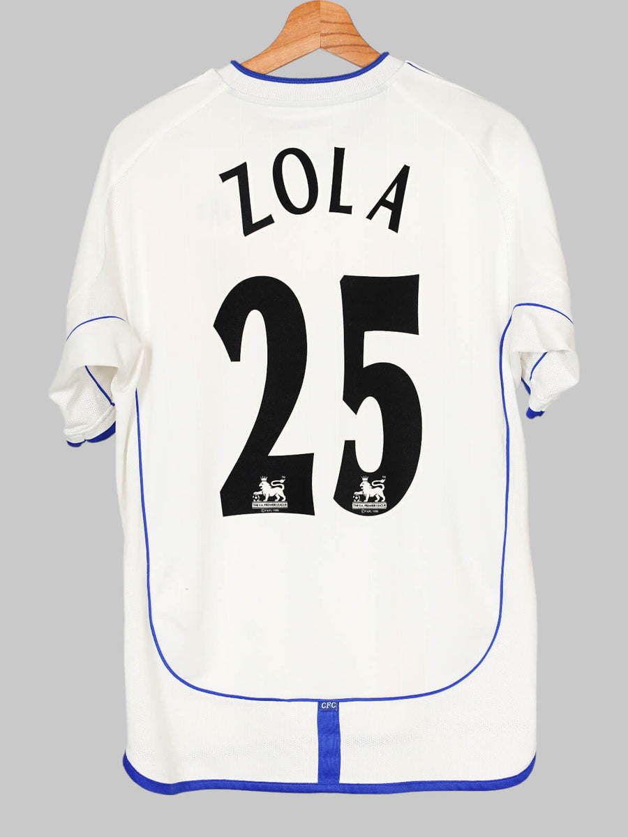 Chelsea Away Shirt 2001/2 Zola 25 (M)
