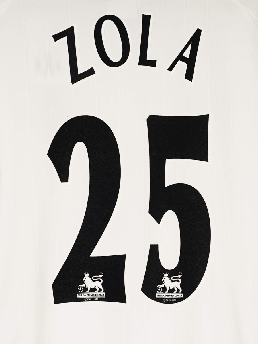 Chelsea Away Shirt 2001/2 Zola 25 (M)