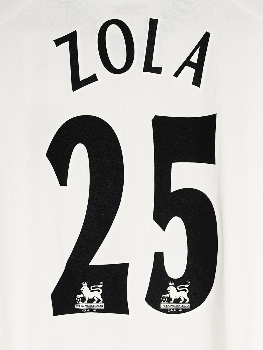 Chelsea Away Shirt 2001/2 Zola 25 (XL)