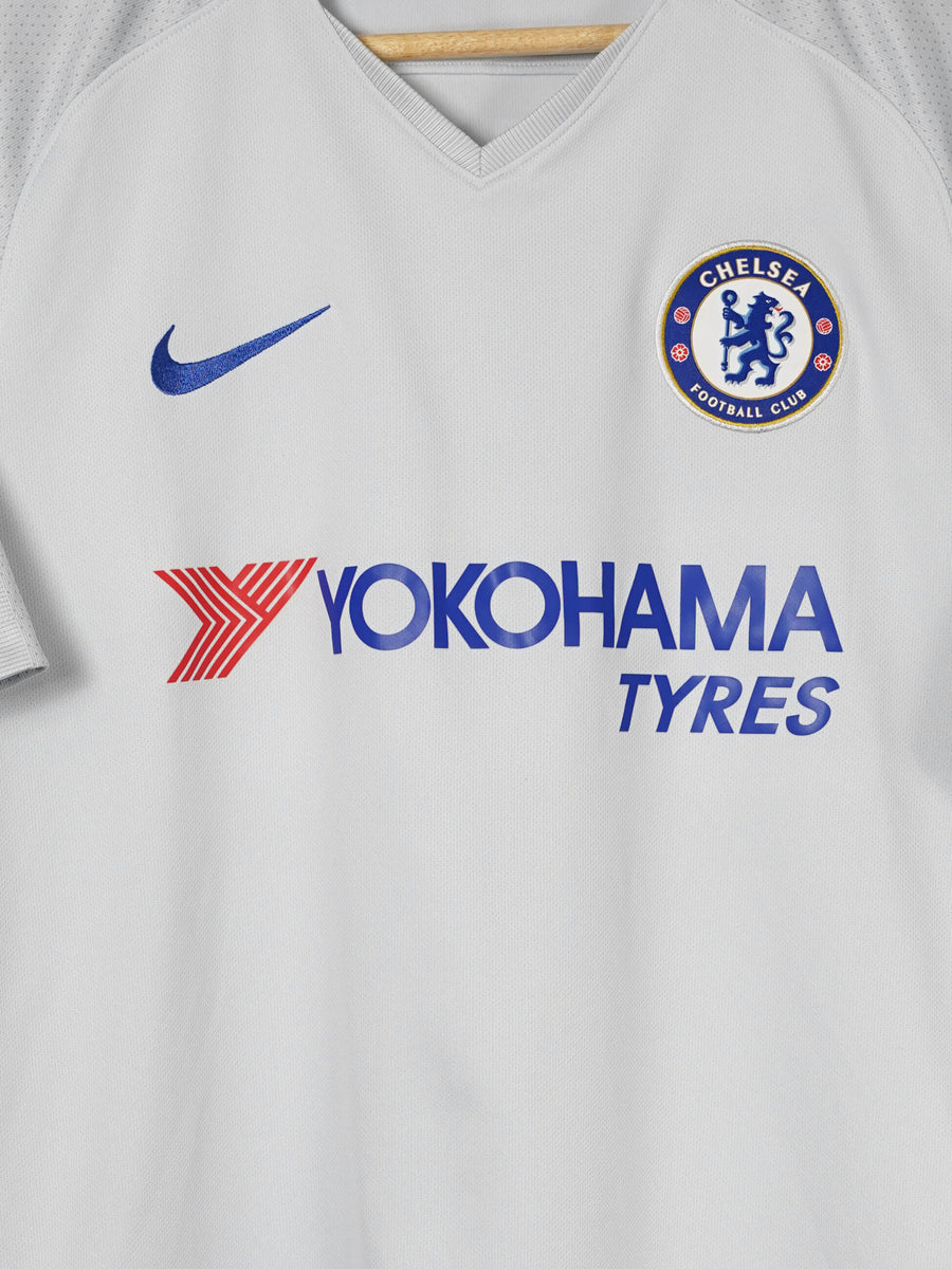 Chelsea Away Shirt 2017/18 Hazard 10 (L)