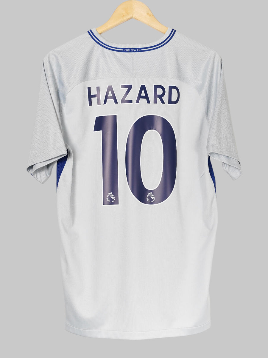Chelsea Away Shirt 2017/18 Hazard 10 (L)