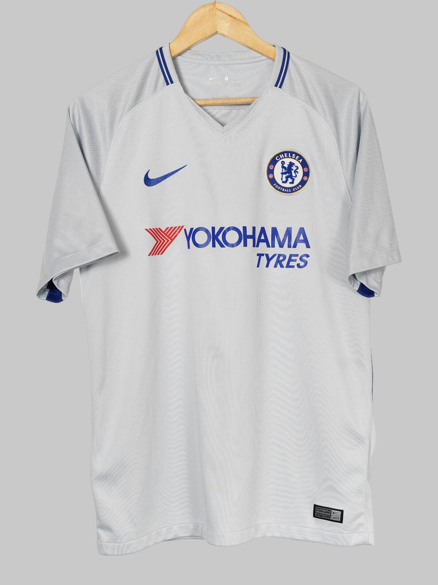 Chelsea Away Shirt 2017/18 Hazard 10 (L)