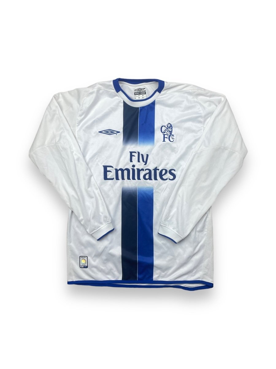 Chelsea Away Shirt Long Sleeve 2003 4 10 10 M First11