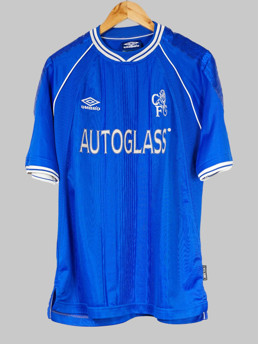 Chelsea Home Shirt 1999-01 Hasselbaink 9 (L)