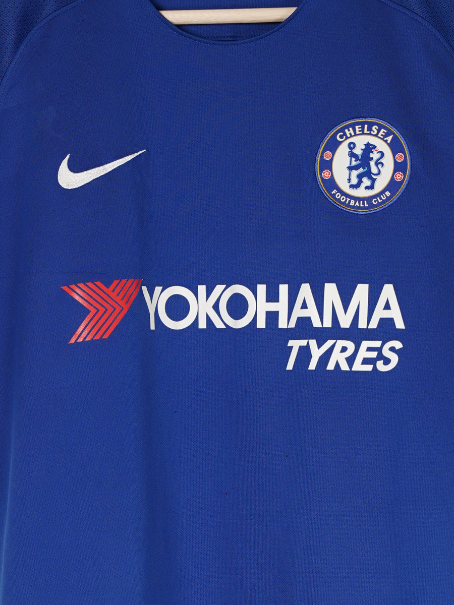 Chelsea Home Shirt 2017/18 Hazard 10 (L)