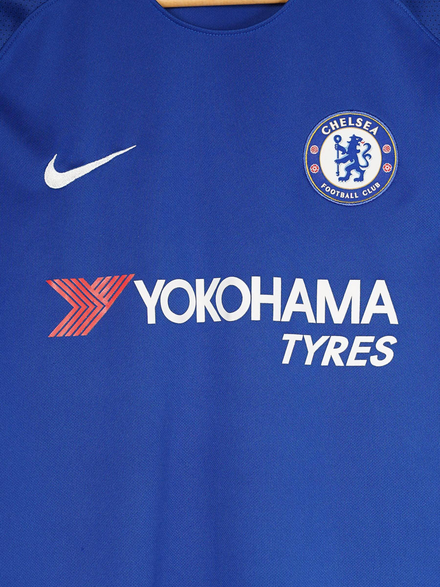 Chelsea Home Shirt 2017/18 Hazard 10 (L)