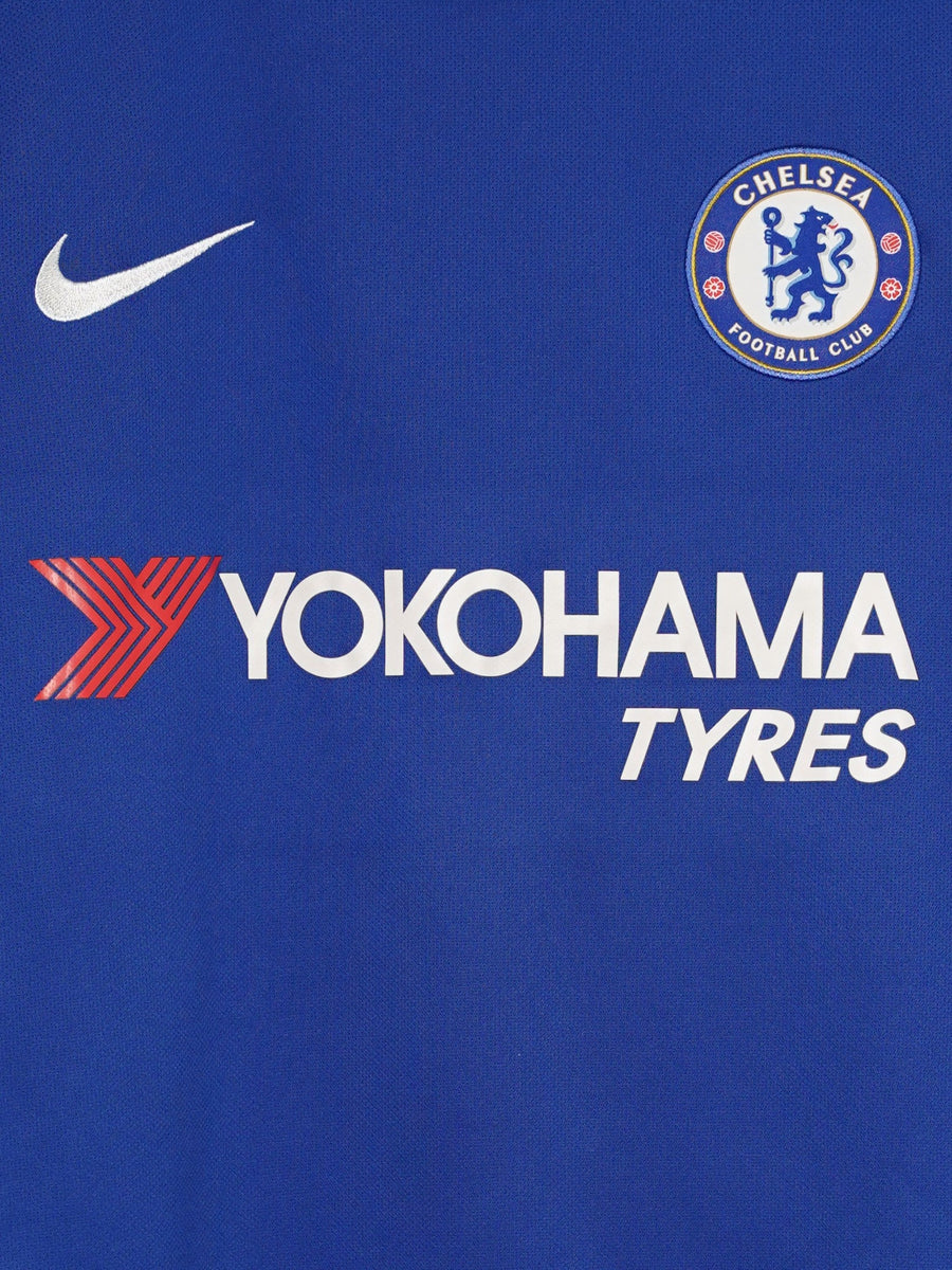 Chelsea Home Shirt 2017/18 Hazard 10 (L)