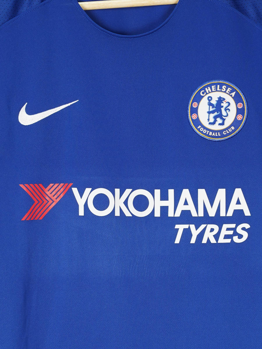 Chelsea Home Shirt 2017/18 Hazard 10 (L)