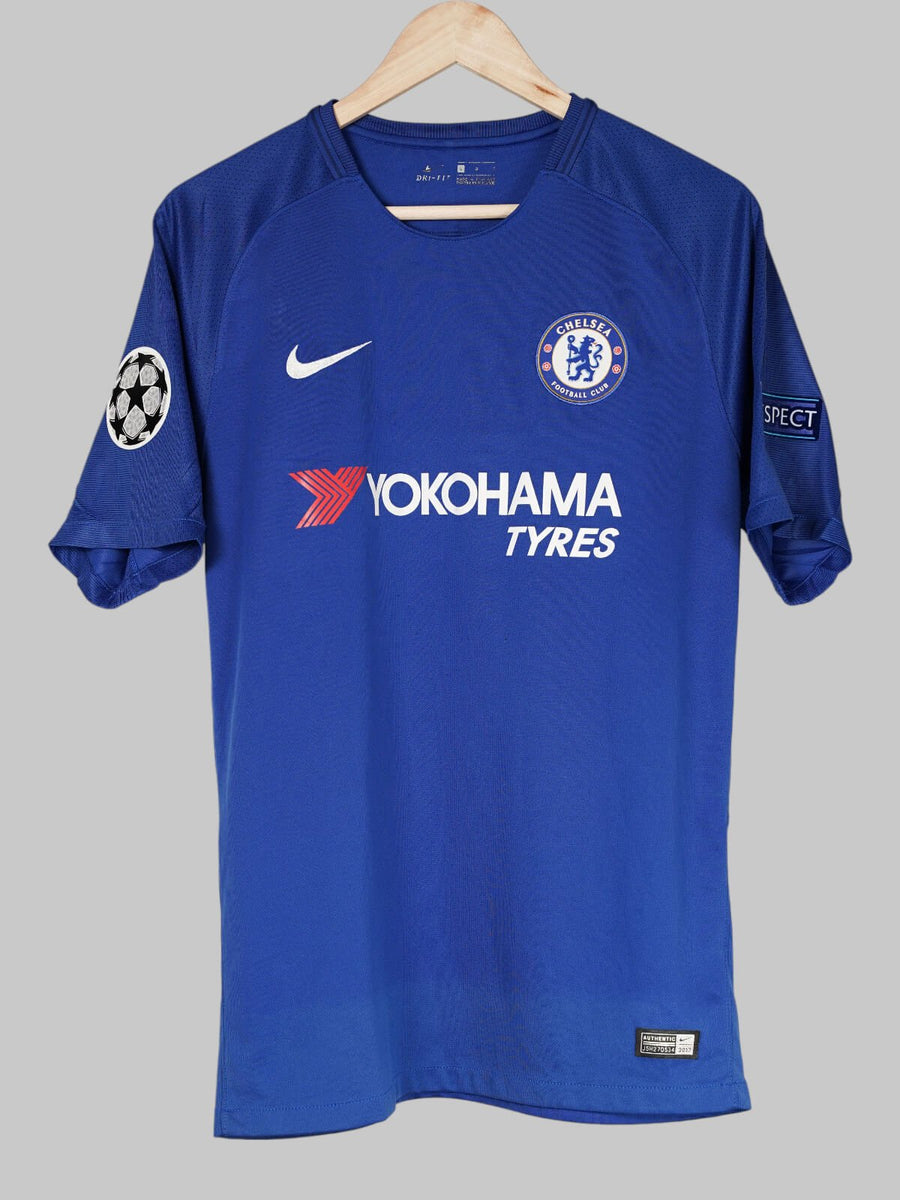 Chelsea Home Shirt 2017/18 Hazard 10 (L)