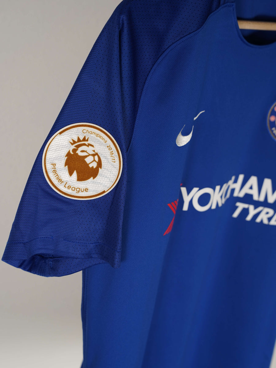 Chelsea Home Shirt 2017/18 Hazard 10 (L)