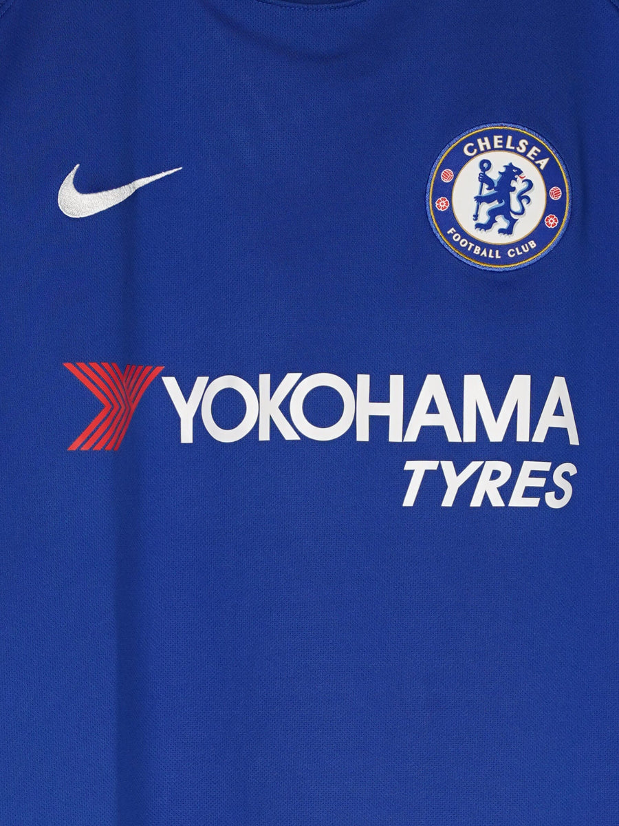 Chelsea Home Shirt 2017/18 Hazard 10 (L)