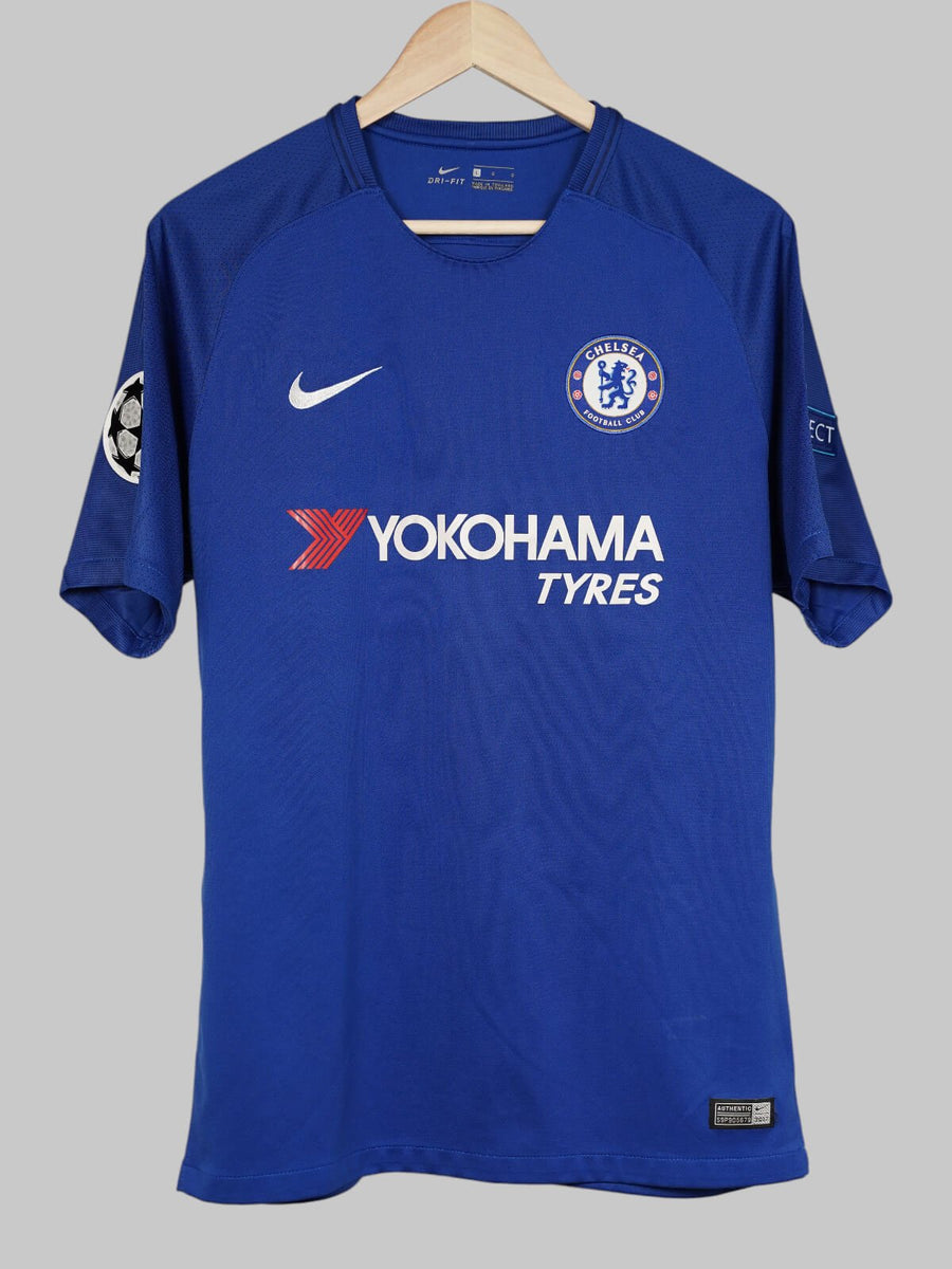 Chelsea Home Shirt 2017/18 Hazard 10 (L)