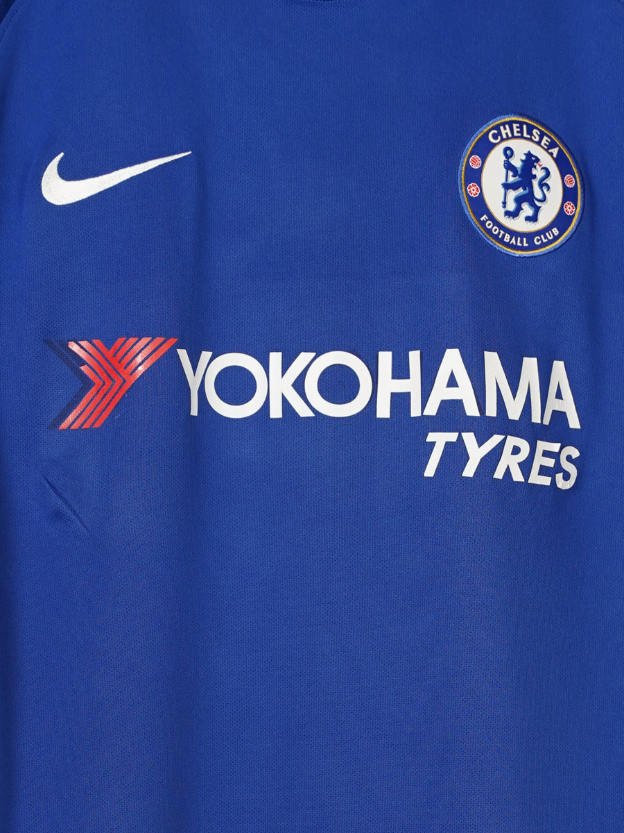 Chelsea Home Shirt 2017/18 Hazard 10 (M)