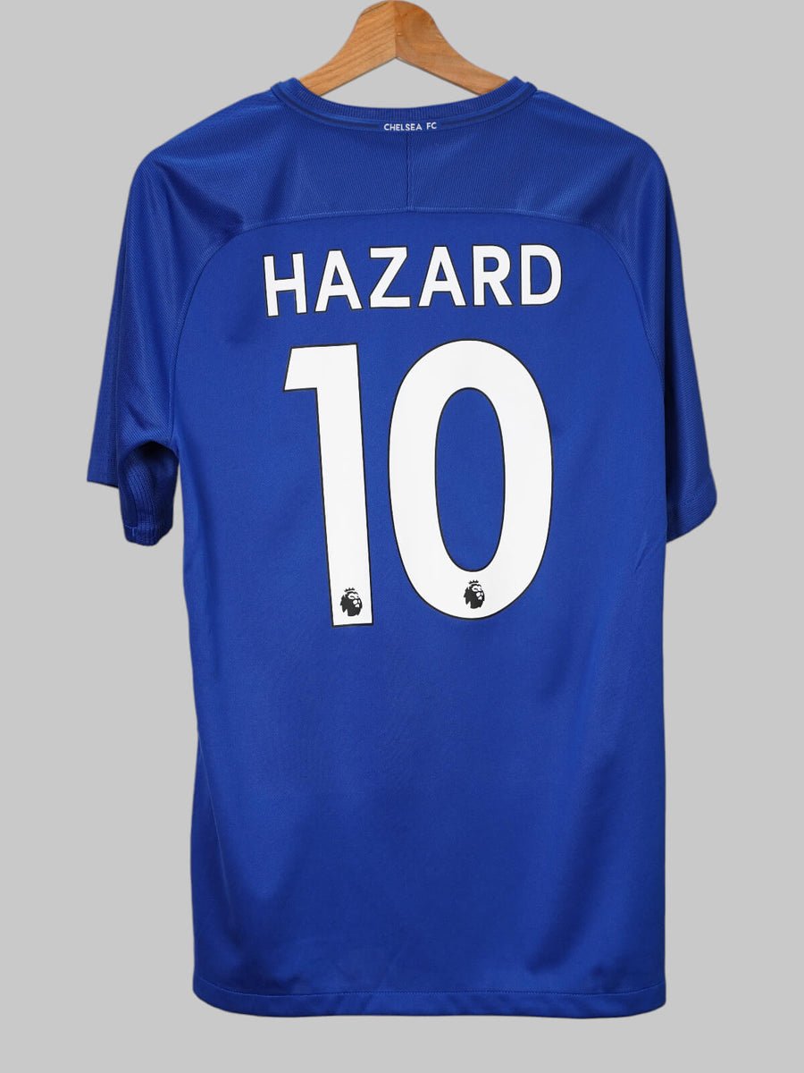 Chelsea Home Shirt 2017/18 Hazard 10 (M)