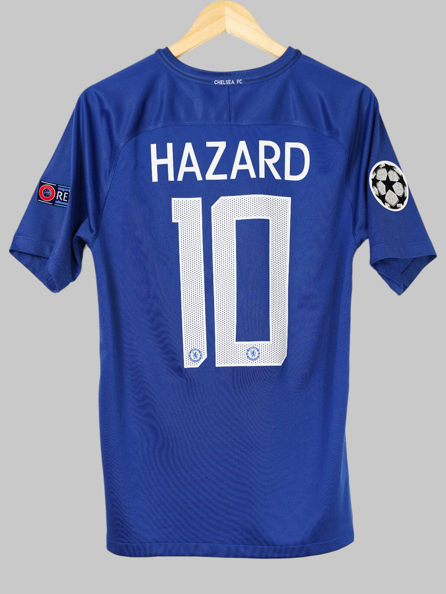 Chelsea Home Shirt 2017/18 Hazard 10 (M)