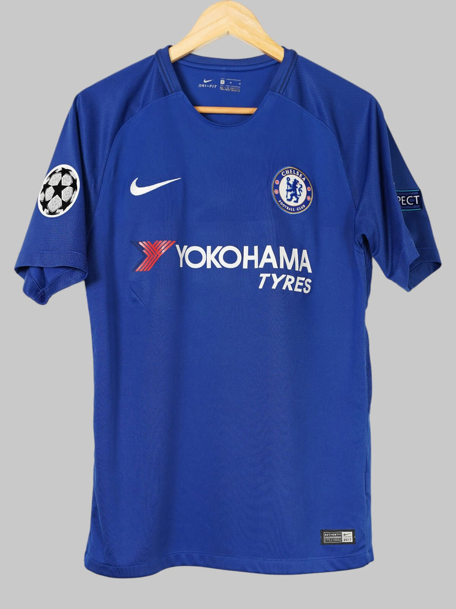 Chelsea Home Shirt 2017/18 Hazard 10 (M)