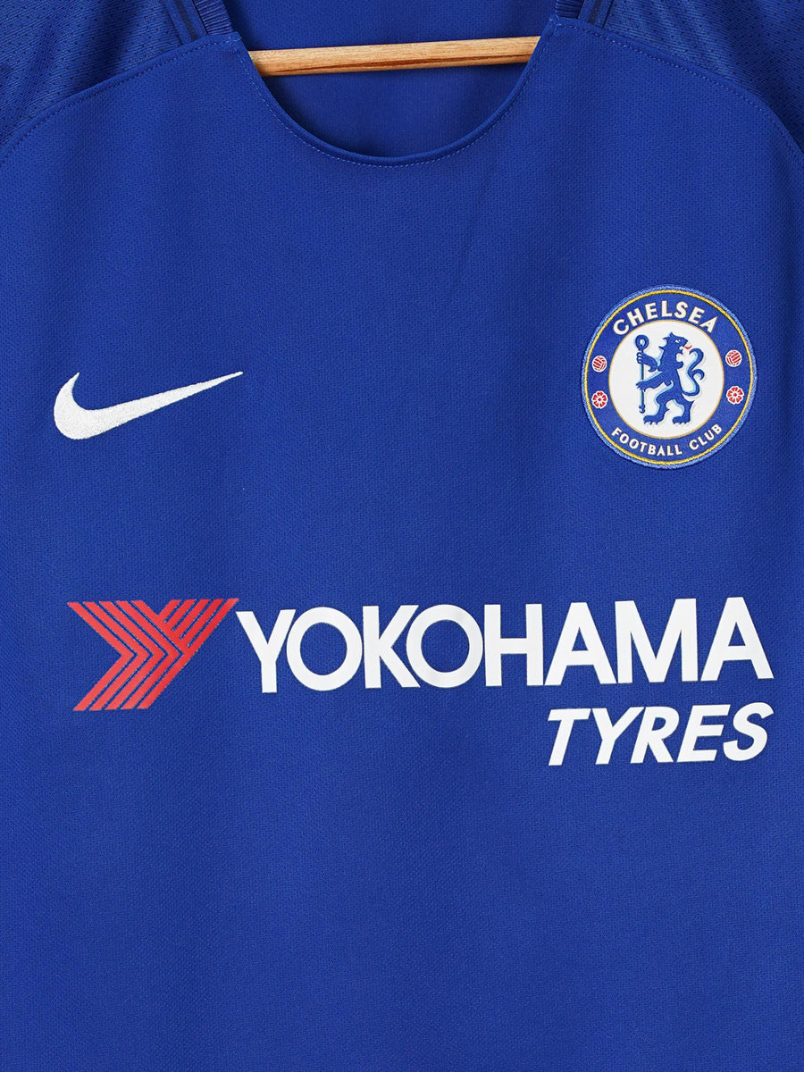 Chelsea Home Shirt 2017/18 Hazard 10 (M)